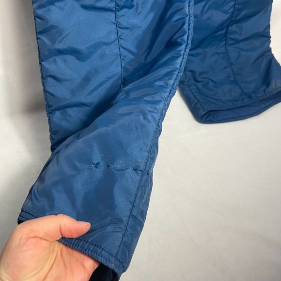 Vintage Ski Jacket & Bib 1970s Swing West Size Small Light Blue Retro Snow Gear. - Picture 5 of 10